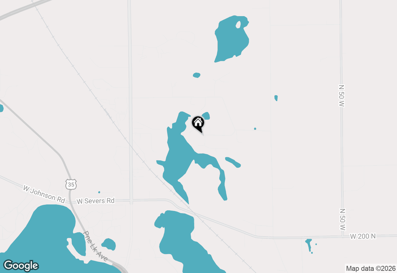 Map of 1552 W Horseshoe Bend, La Porte, IN 46350