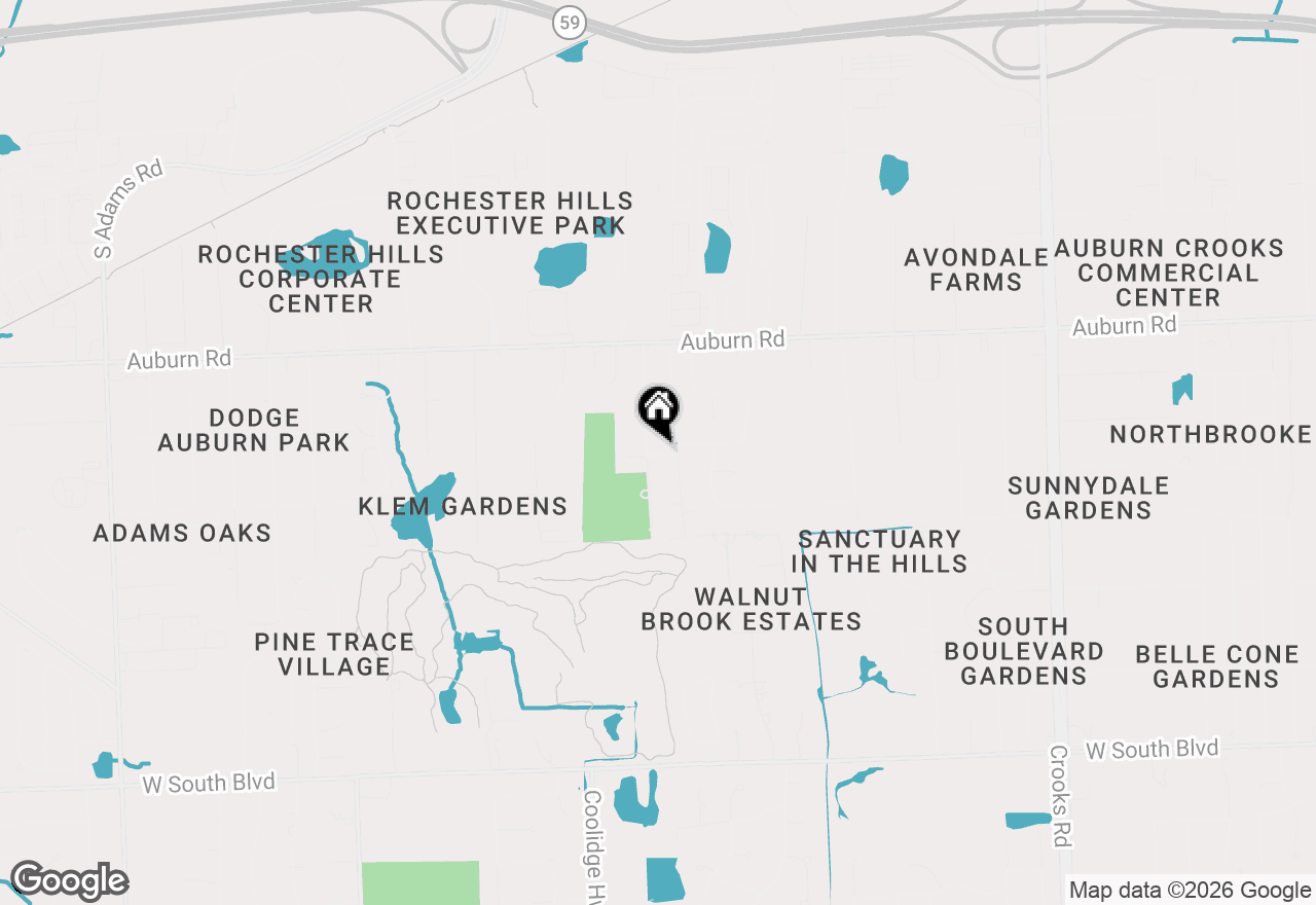 Map of 2700 Vendome Avenue, Rochester Hills, MI 48309