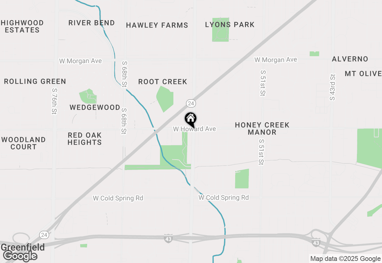 Map of 6005 W Howard Ave, Milwaukee, WI 53220