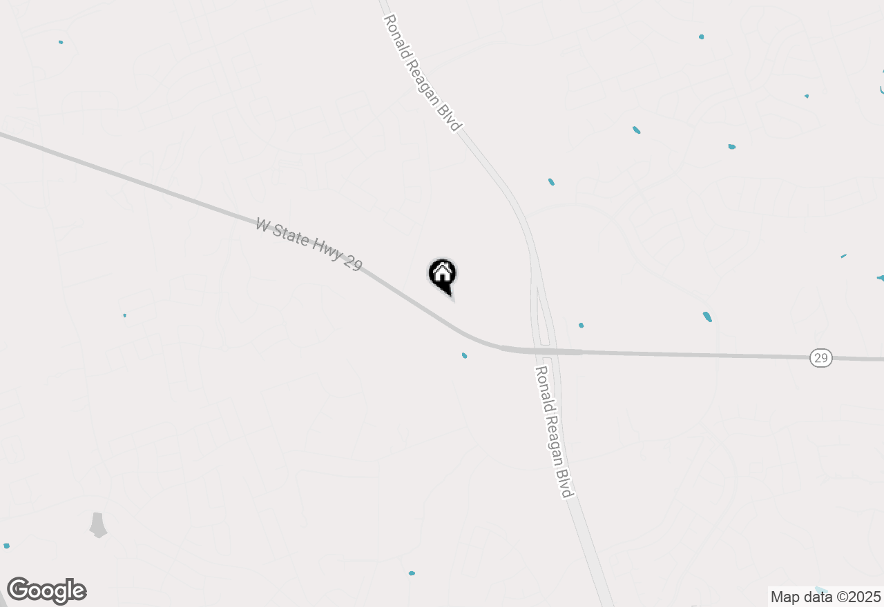 Map of 8660 W State Highway 29, Liberty Hill, TX 78642