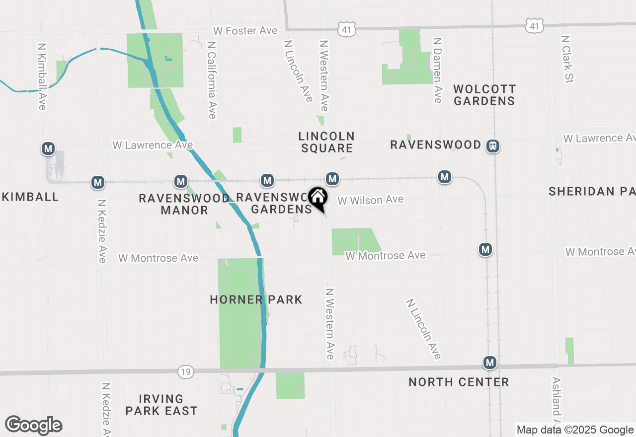 Map of 4519 N Artesian Avenue #2, Chicago, IL 60625