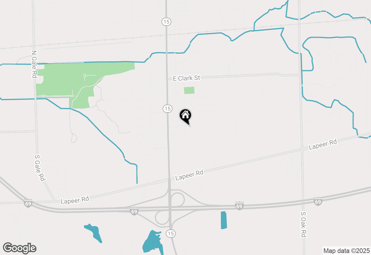 Map of 216 Sequoia Drive, Davison, MI 48423