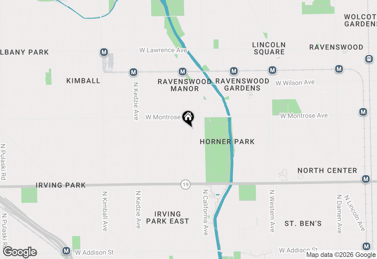 Map of 4311 N Francisco Avenue #3C, Chicago, IL 60618