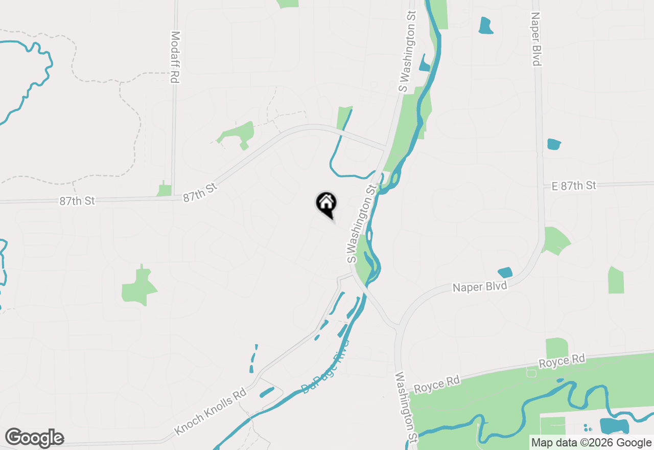 Map of 94 Townsend Circle, Naperville, IL 60565
