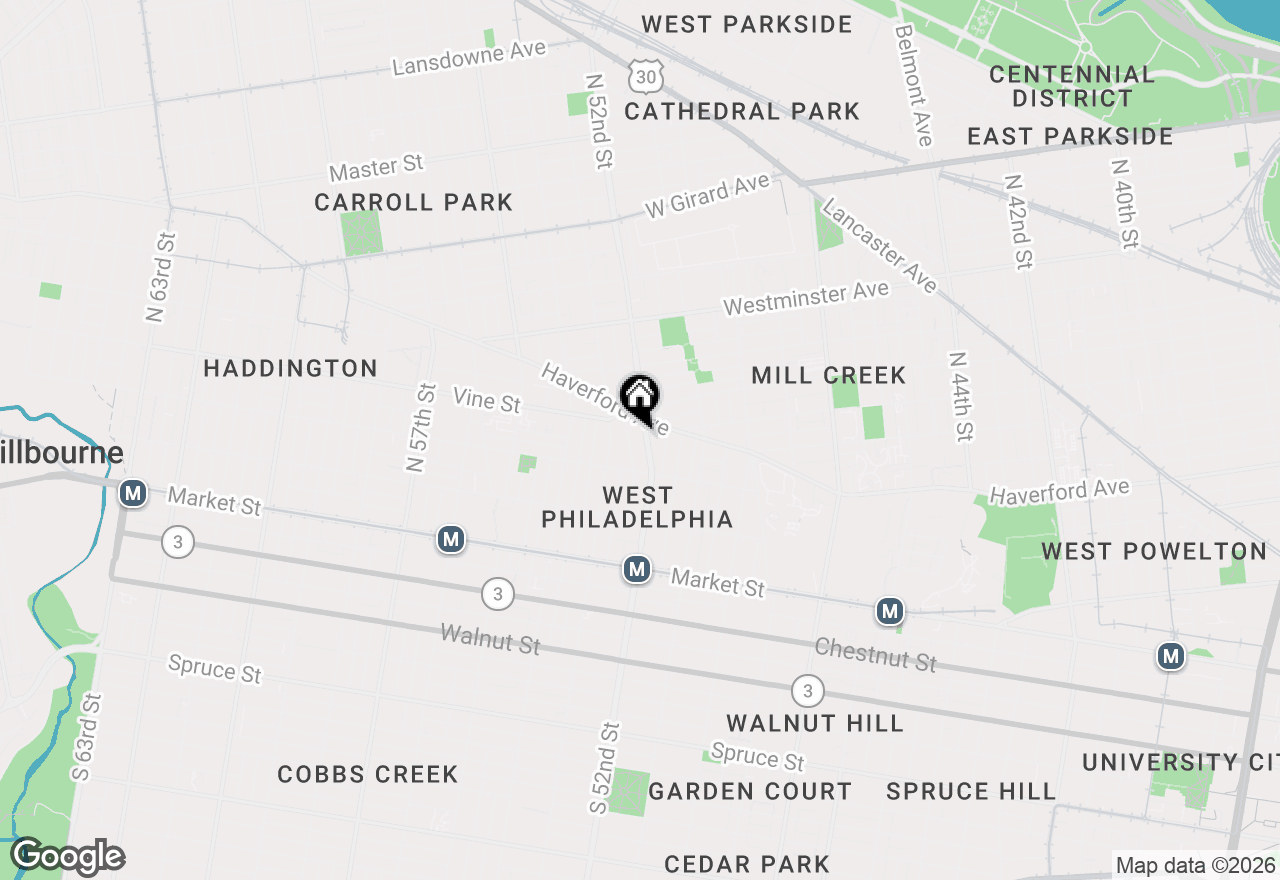 Map of (Address confidential), Philadelphia, Pennsylvania 19139