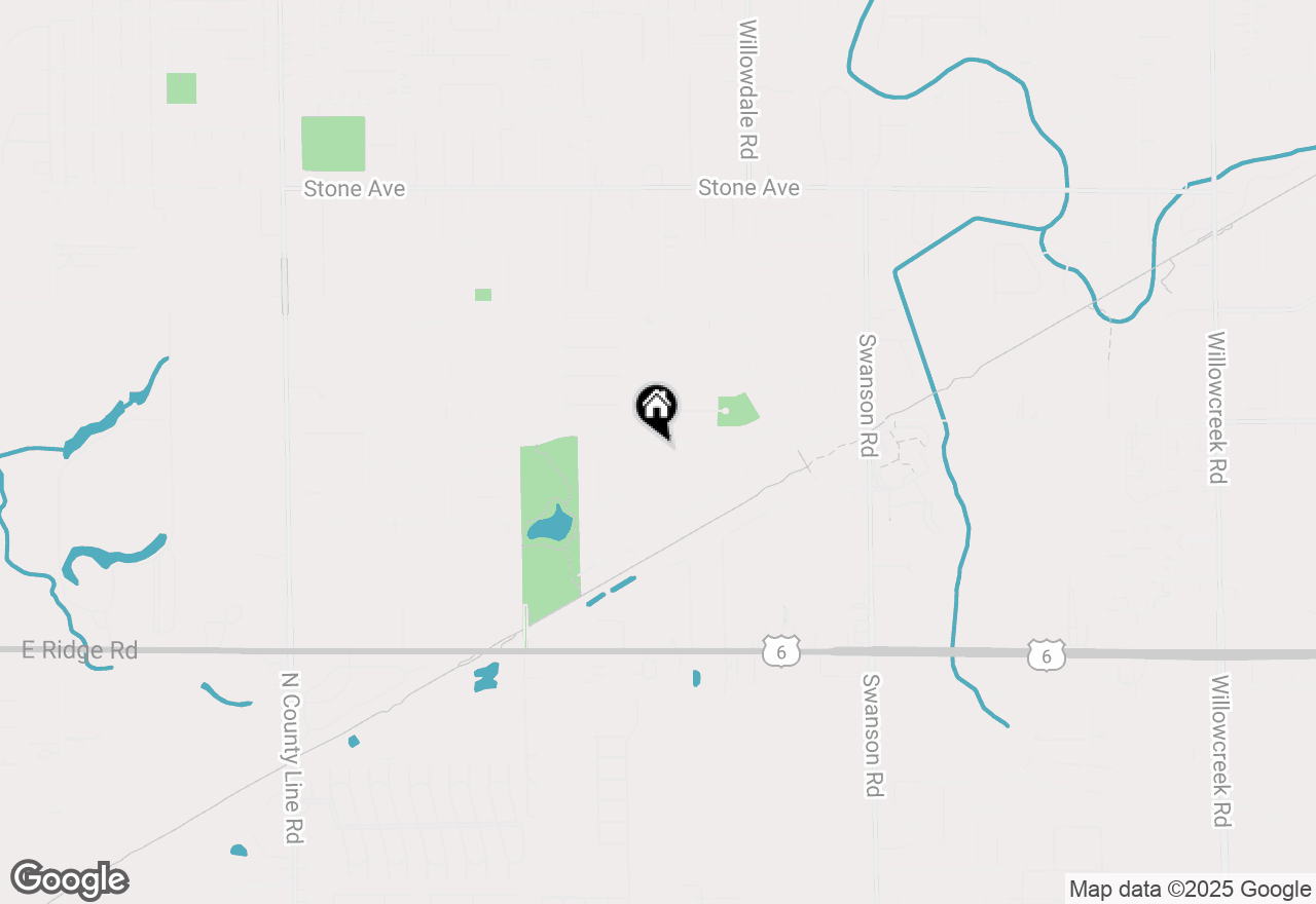Map of 3283 Oakwood Street, Portage, IN 46368