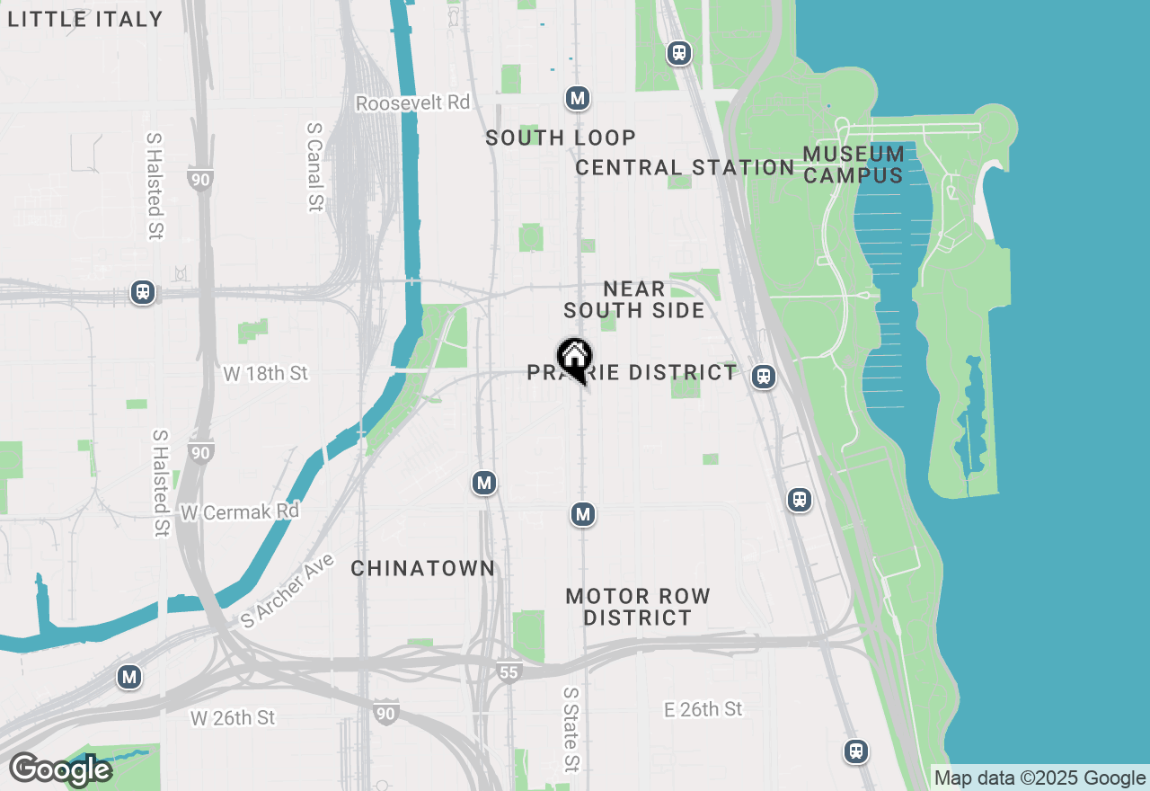 Map of 1833 S State Street, Chicago, IL 60616