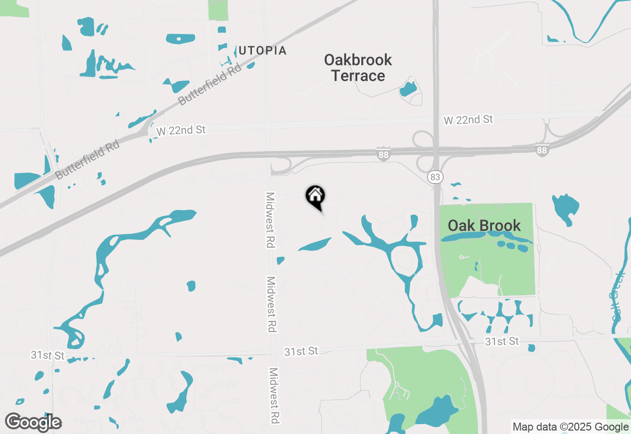 Map of 6 Charleton Place, Oak Brook, IL 60523