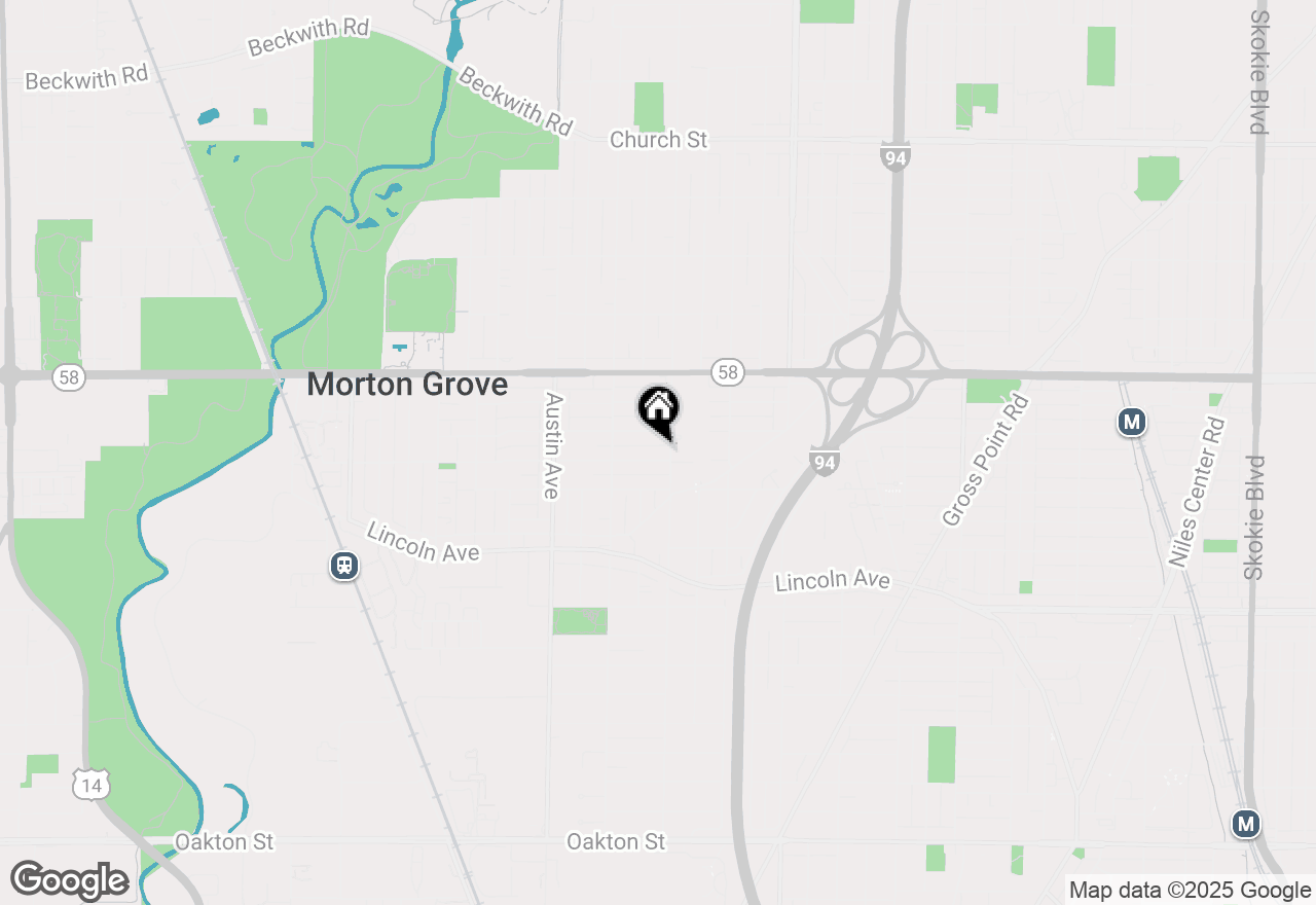 Map of 5808 Capulina Ave, Morton Grove, IL 60053