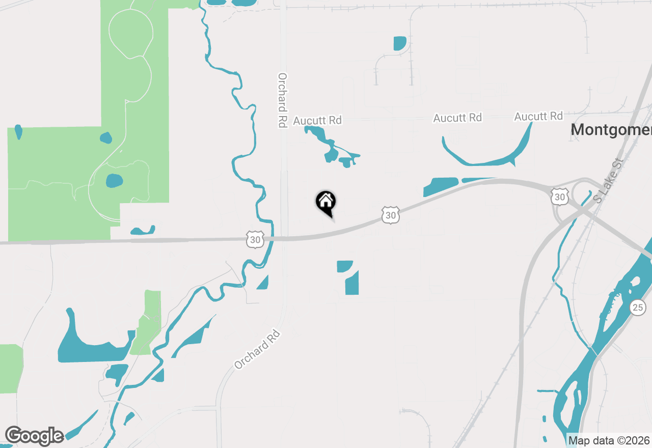 Map of 2030 Kevin Drive, Montgomery, IL 60538