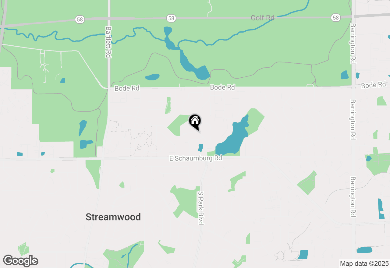 Map of 557 E Shag Bark Lane #G, Streamwood, IL 60107