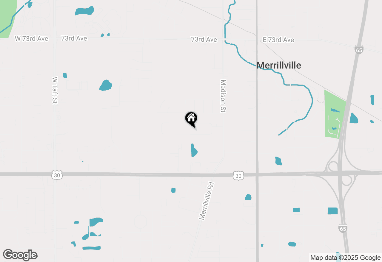 Map of 700 W 79th Avenue, Merrillville, IN 46410