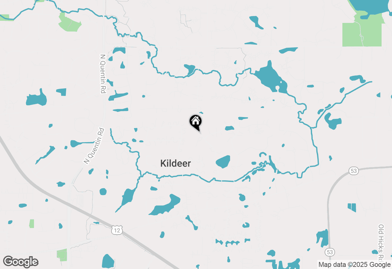 Map of 21370 N Andover Road, Kildeer, IL 60047