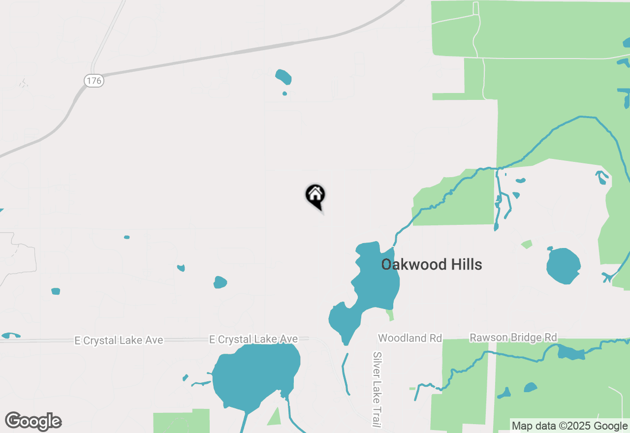 Map of 5511 Greenview Road, Oakwood Hills, IL 60013