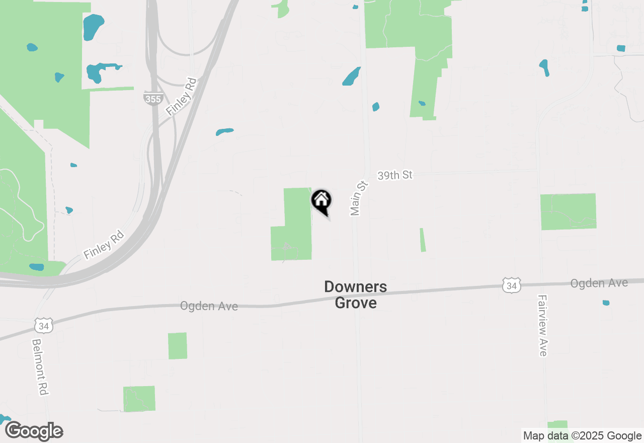 Map of 3915 Saratoga Avenue #H214, Downers Grove, IL 60515