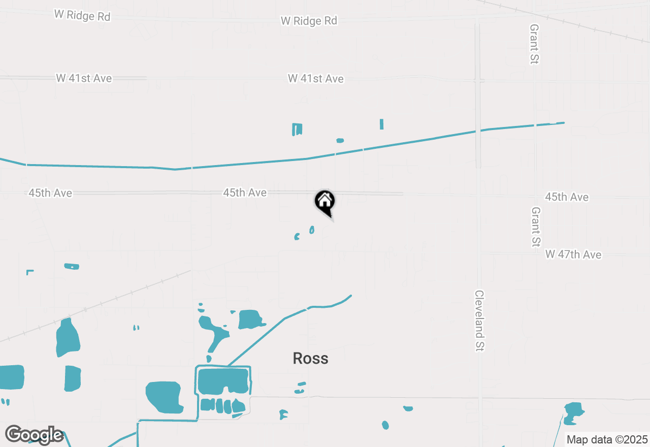 Map of 2880 W 46th Avenue, Gary, IN 46408