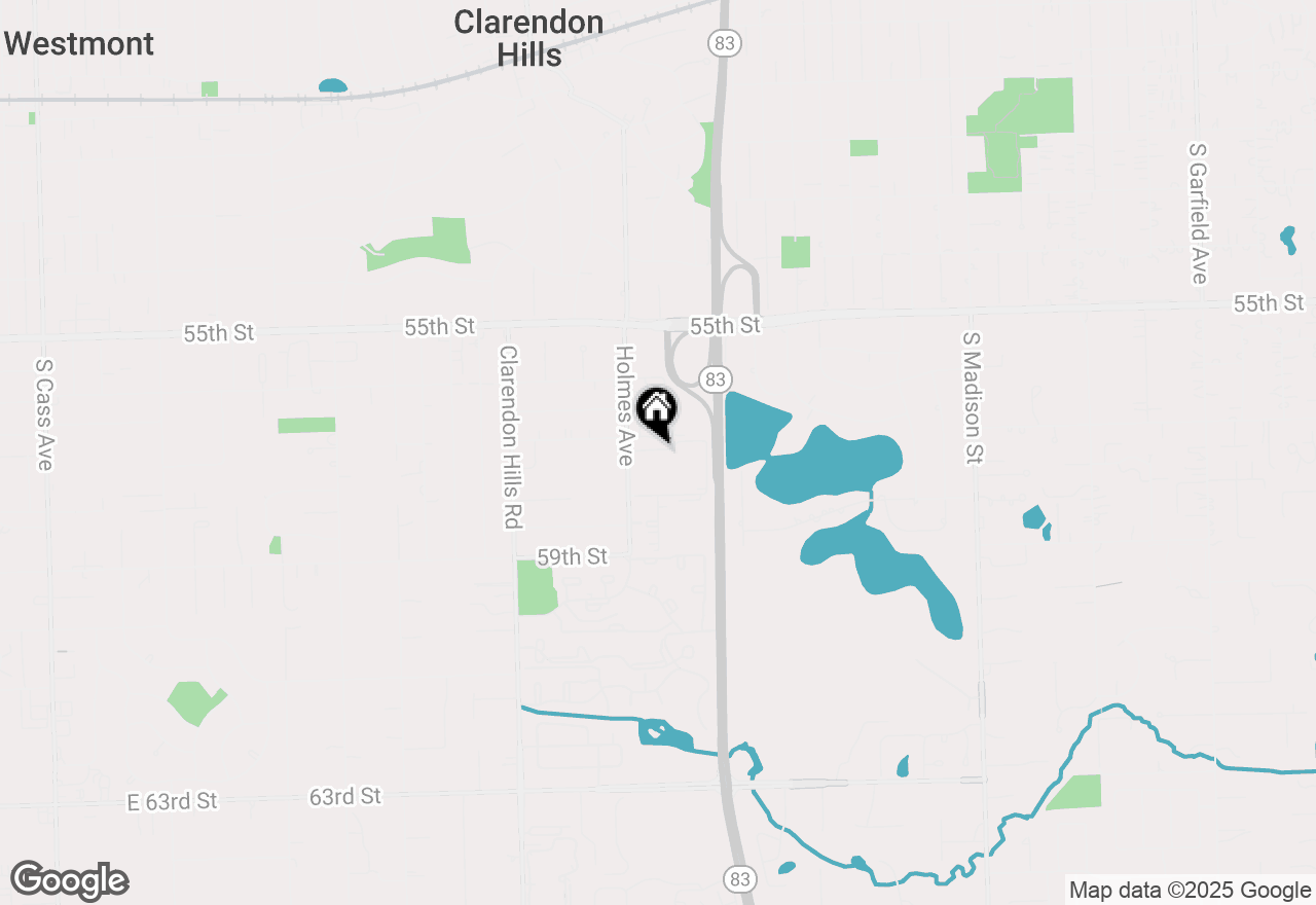 Map of 531 Carlysle Drive #12, Clarendon Hills, IL 60514