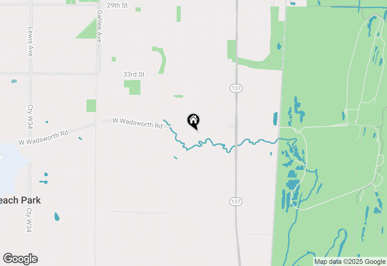 Map of 10320 W California Avenue, Beach Park, IL 60099