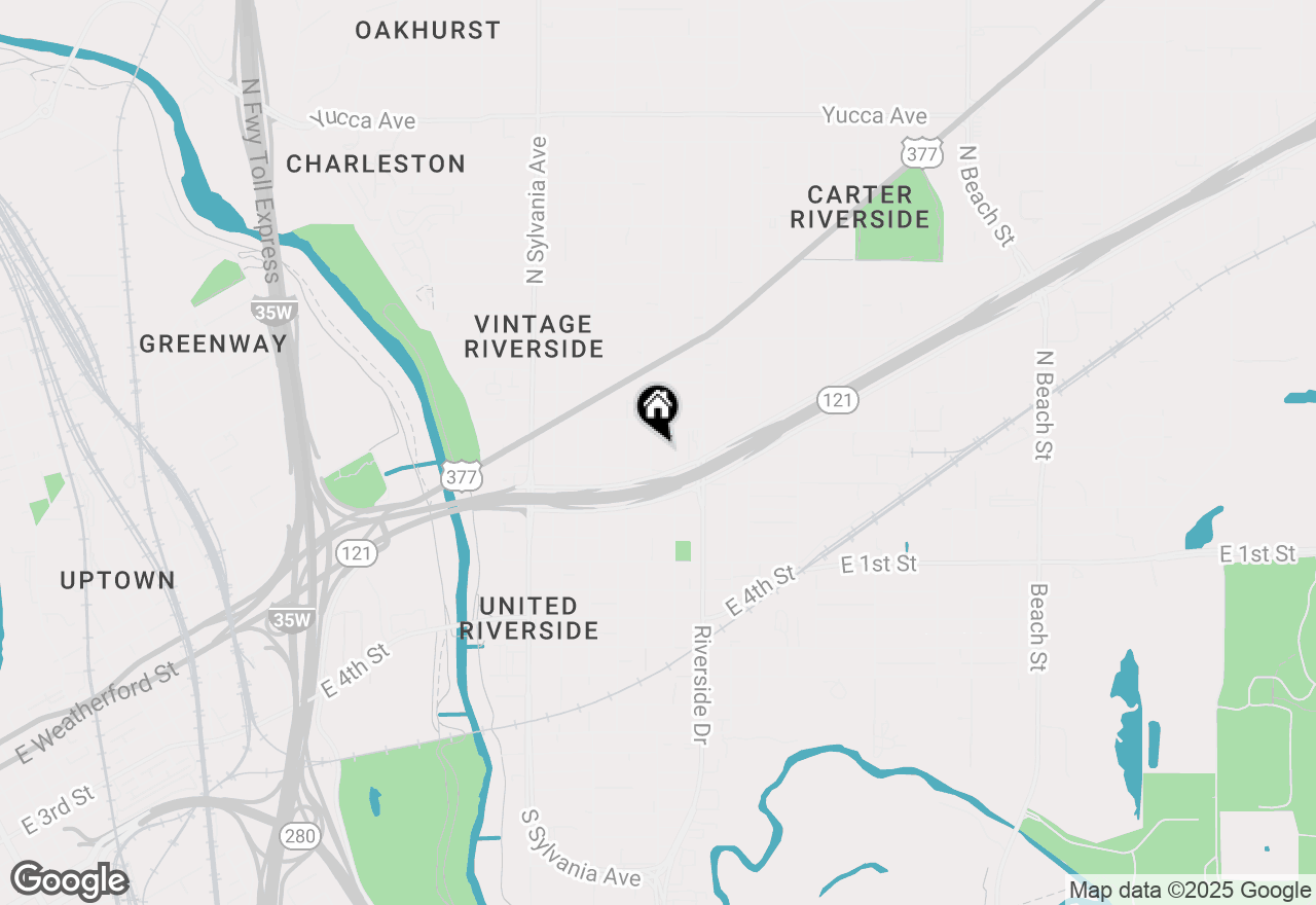 Map of 312 N Retta Street, Fort Worth, TX 76111