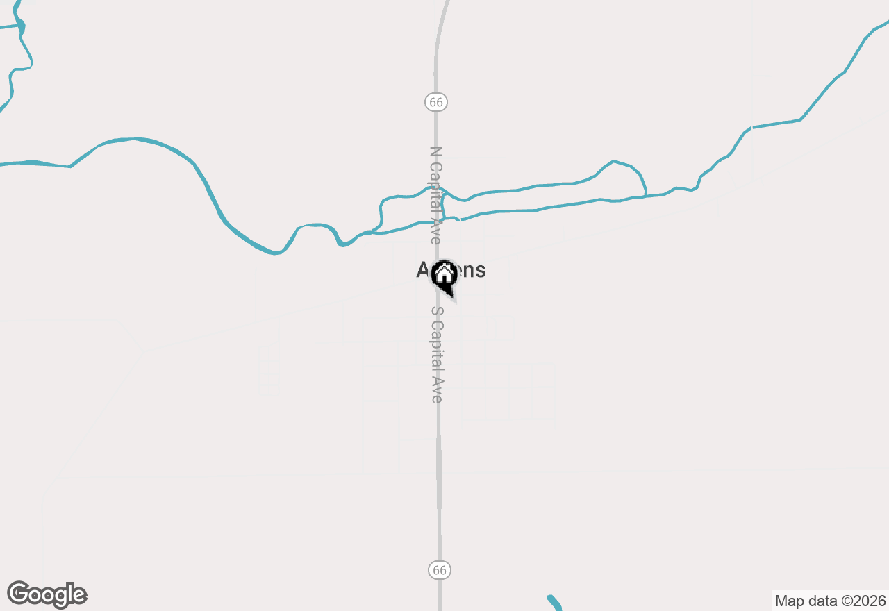 Map of 207 S Capital Avenue, Athens, MI 49011