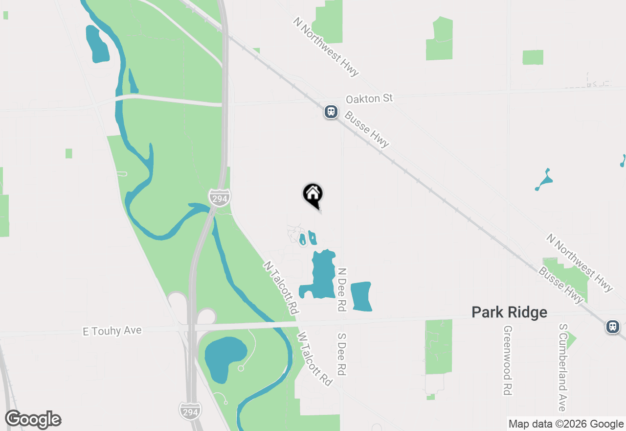 Map of 544 Park Plaine Avenue, Park Ridge, IL 60068