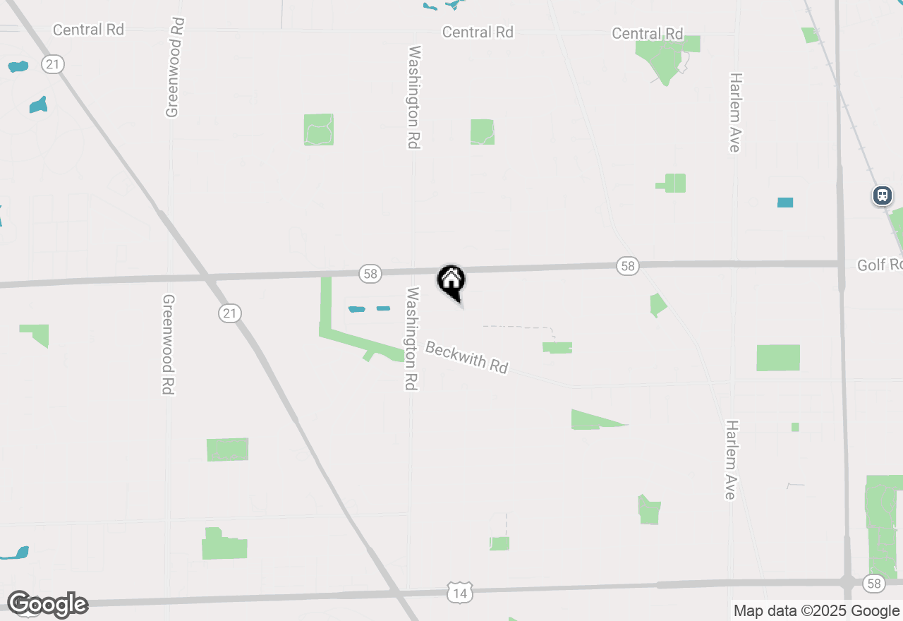 Map of 7911 Foster Street, Morton Grove, IL 60053