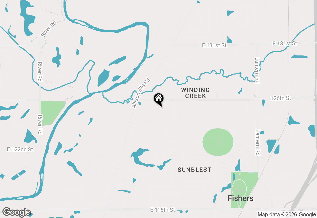 Map of 104 Apple Tree Court, Fishers, IN 46038