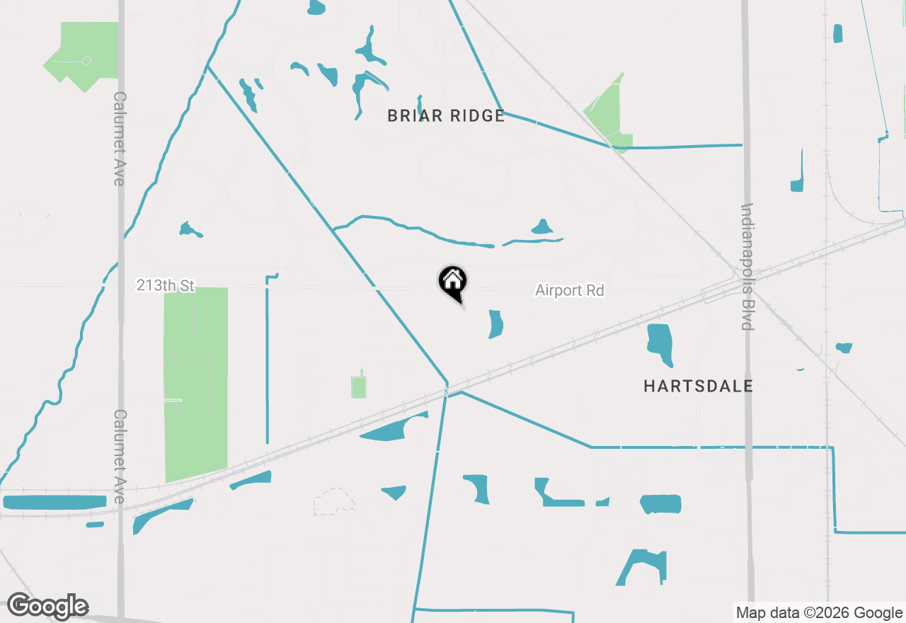 Map of 808 New Buffalo Drive, Schererville, IN 46375