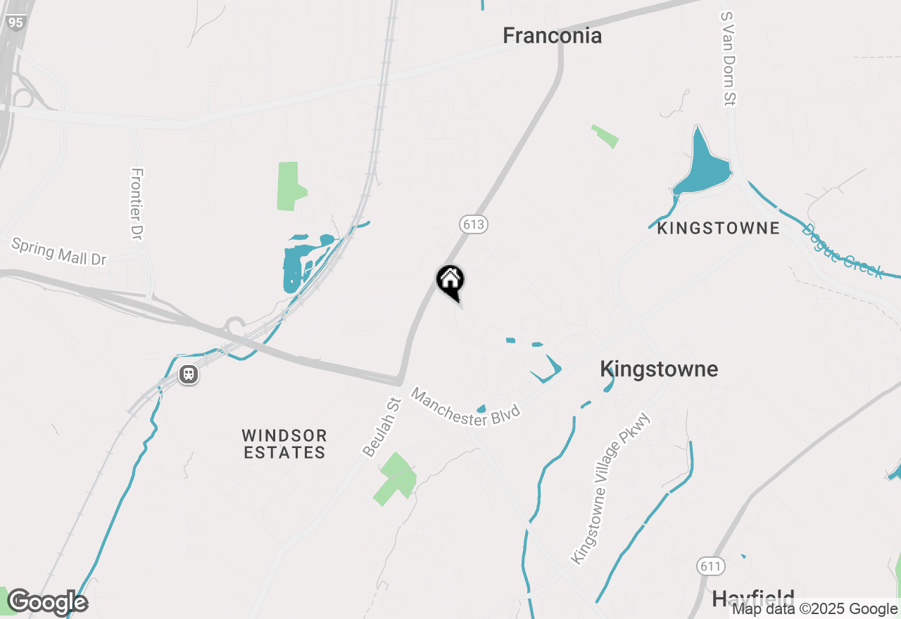 Map of 6913 Victoria, Alexandria, VA 22310