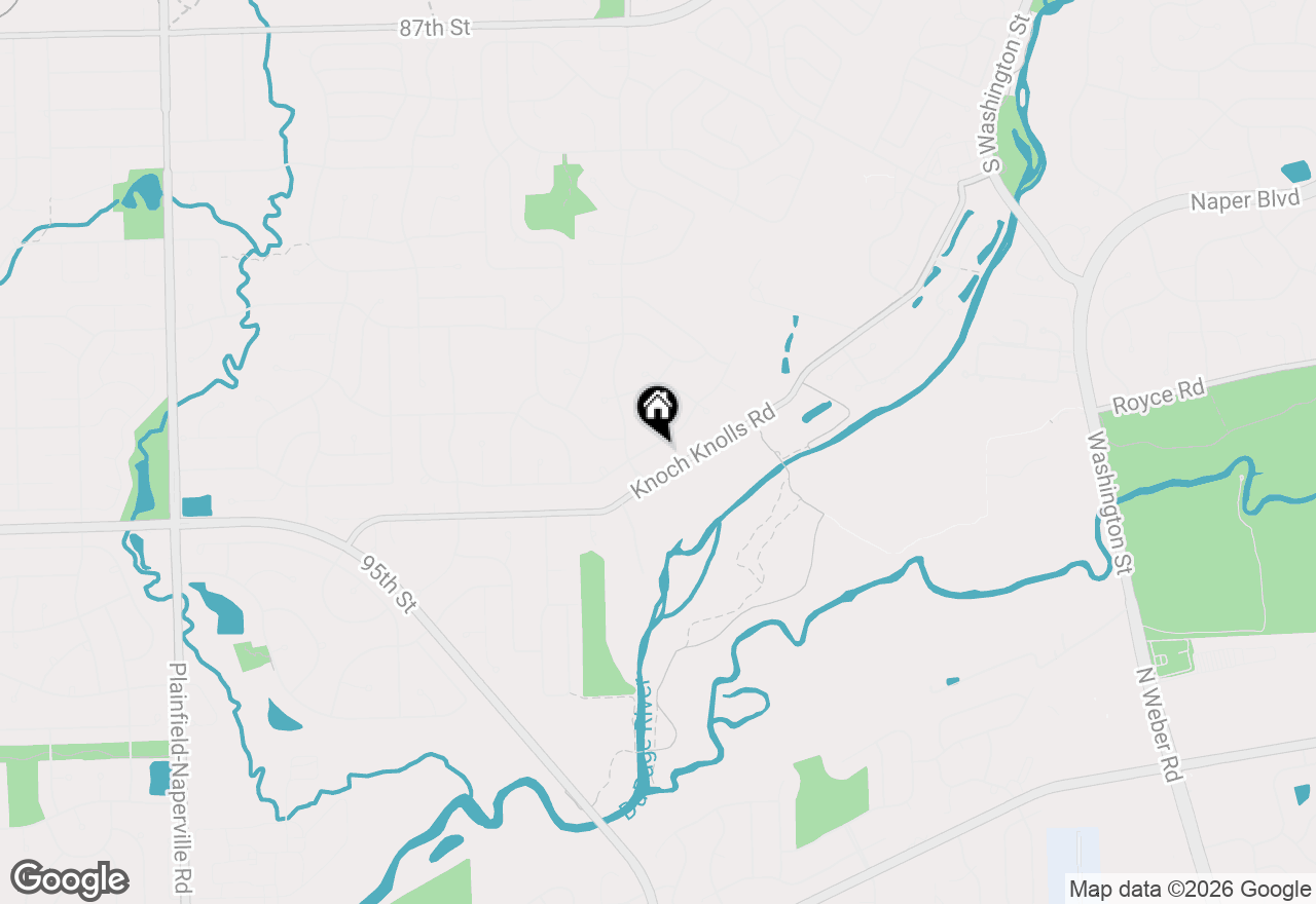 Map of 384 Du Pahze Street, Naperville, IL 60565