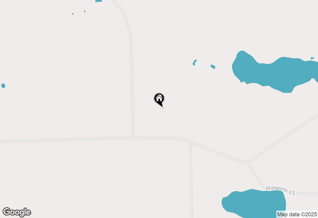 Map of W5838 County Road A, Elkhorn, WI 53121