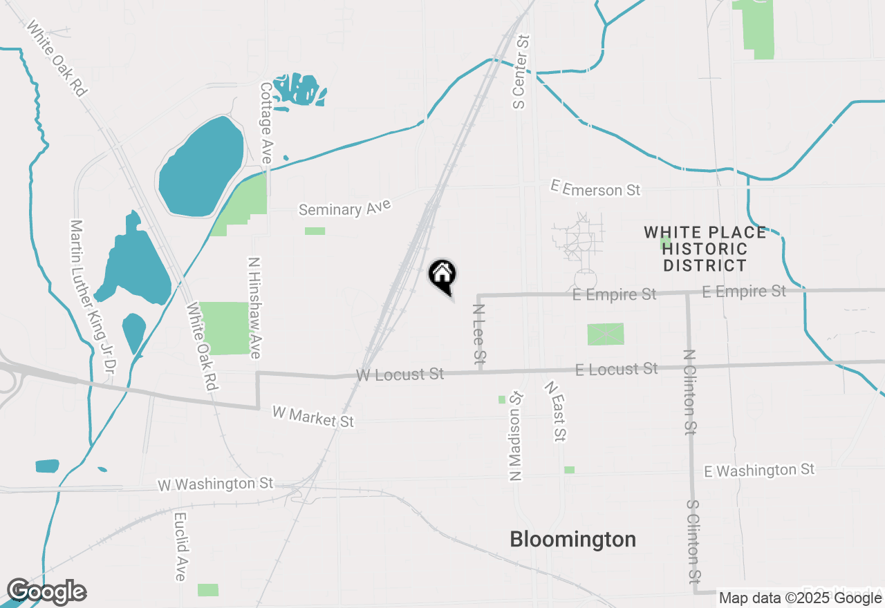 Map of 913 N Mason Street, Bloomington, IL 61701