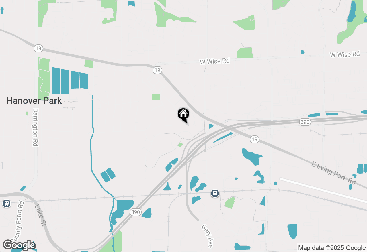 Map of 1701 Chesapeake Lane #1, Schaumburg, IL 60193