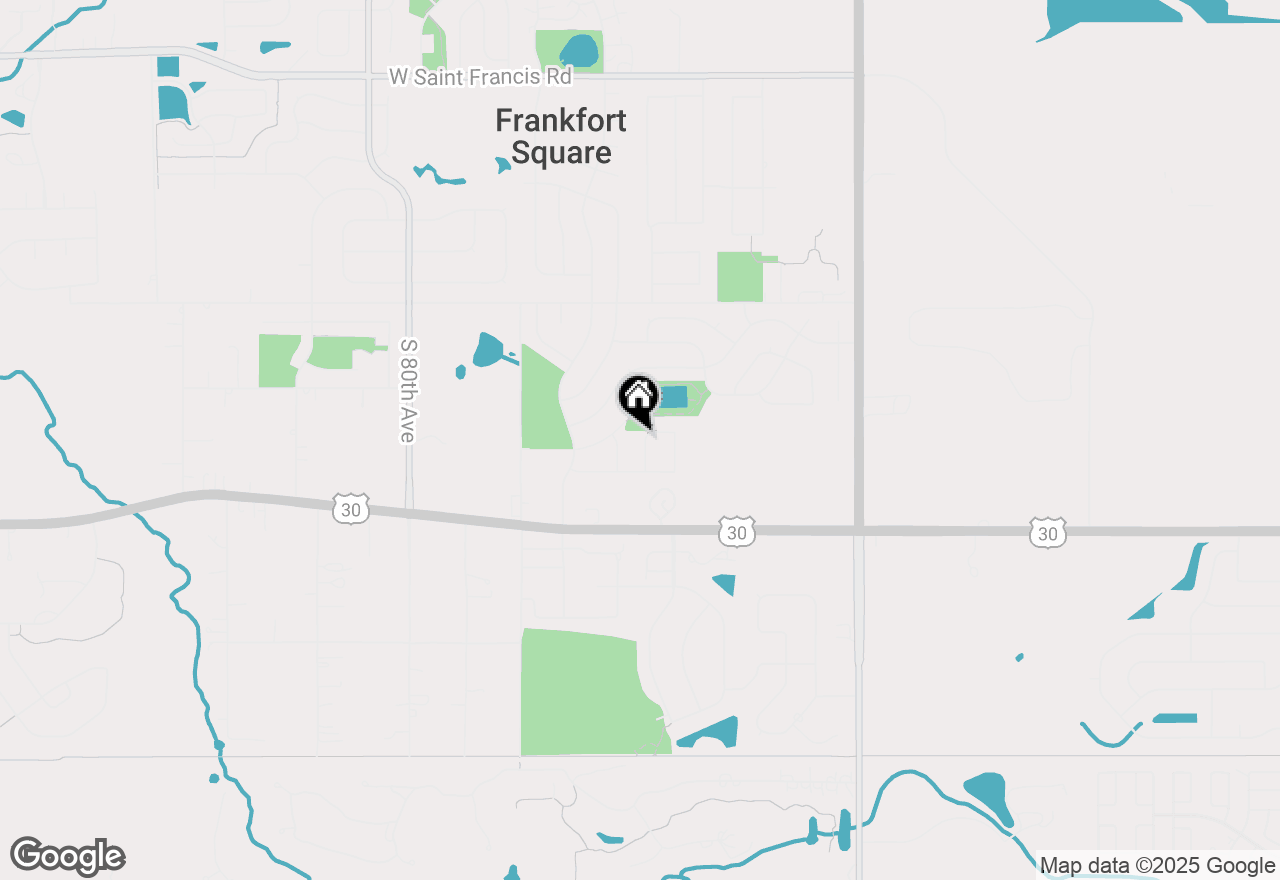 Map of 20720 S Ellen Lane, Frankfort, IL 60423