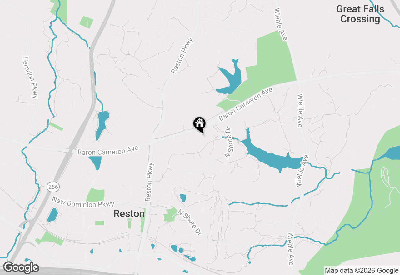 Map of 11606 Vantage Hill Road #12B, Reston, VA 20190