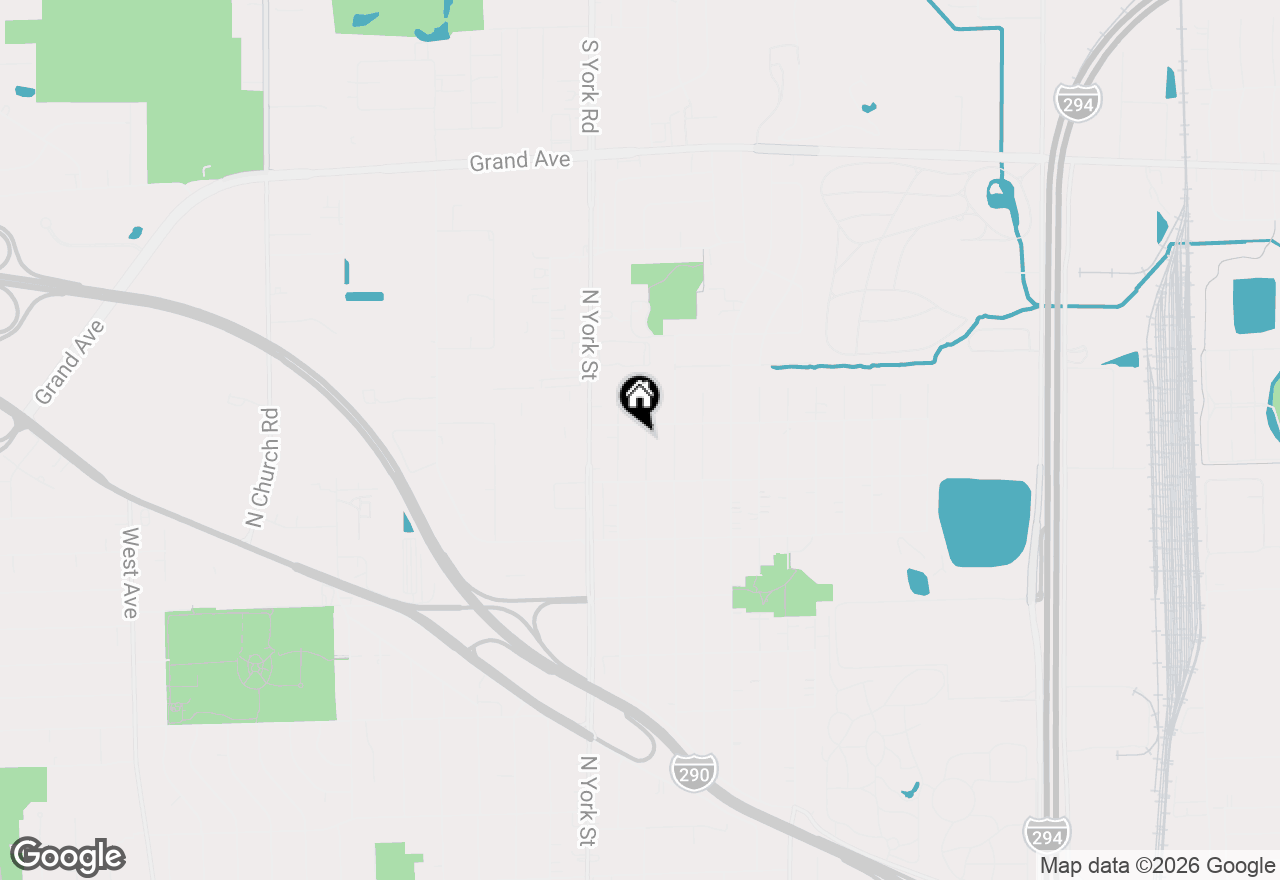 Map of 774 N Kenilworth Avenue, Glen Ellyn, IL 60137