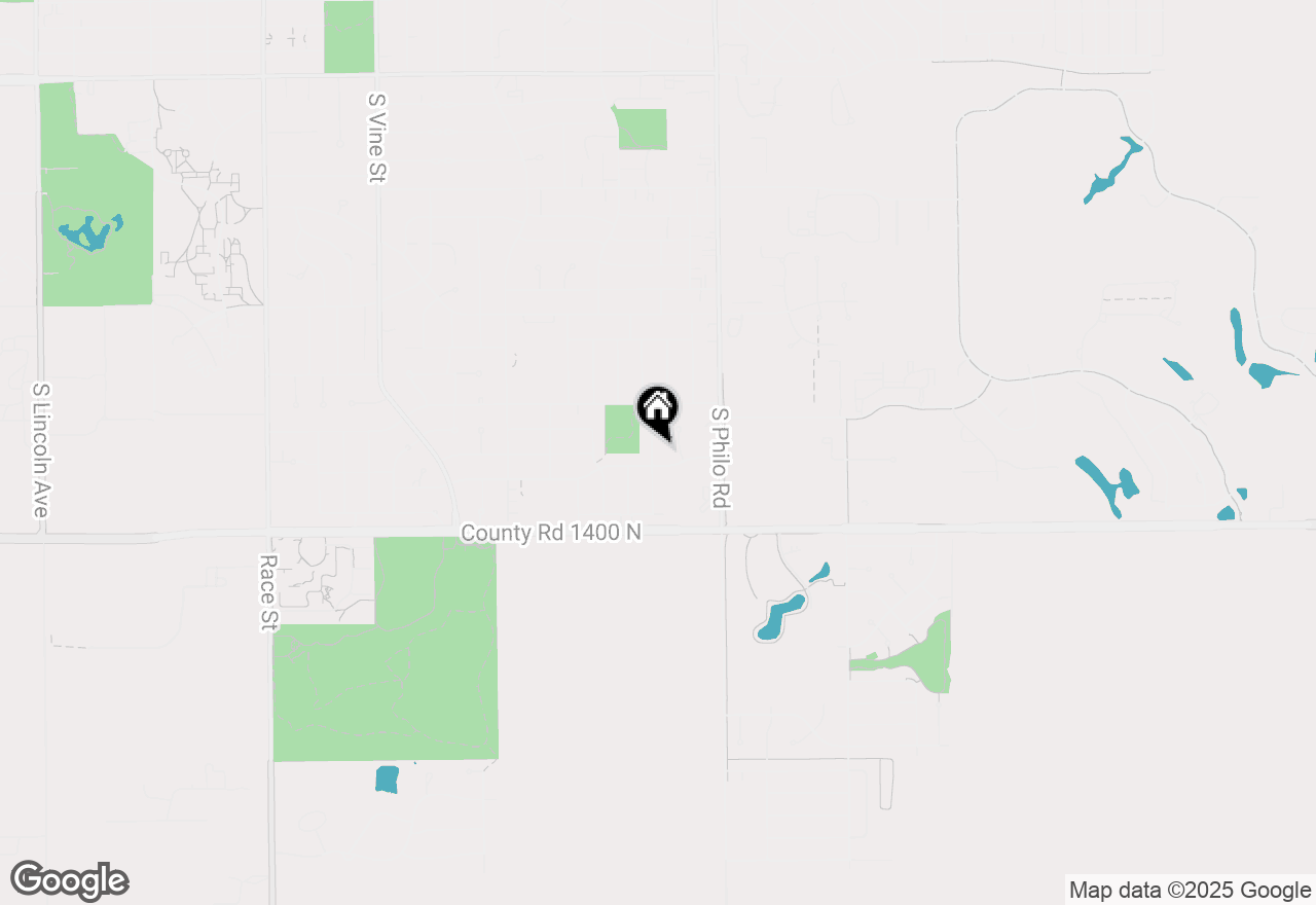 Map of 2408 Pond Street, Urbana, IL 61801