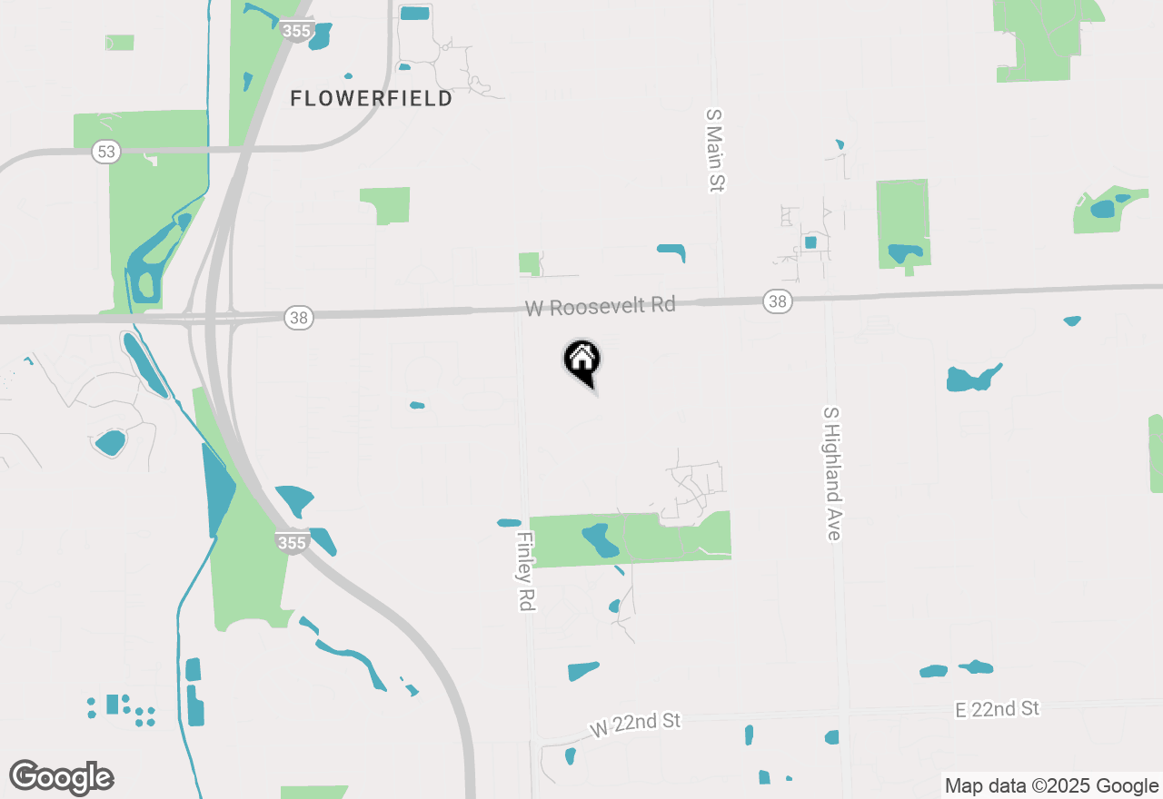 Map of 1321 S Finley Road #419, Lombard, IL 60148