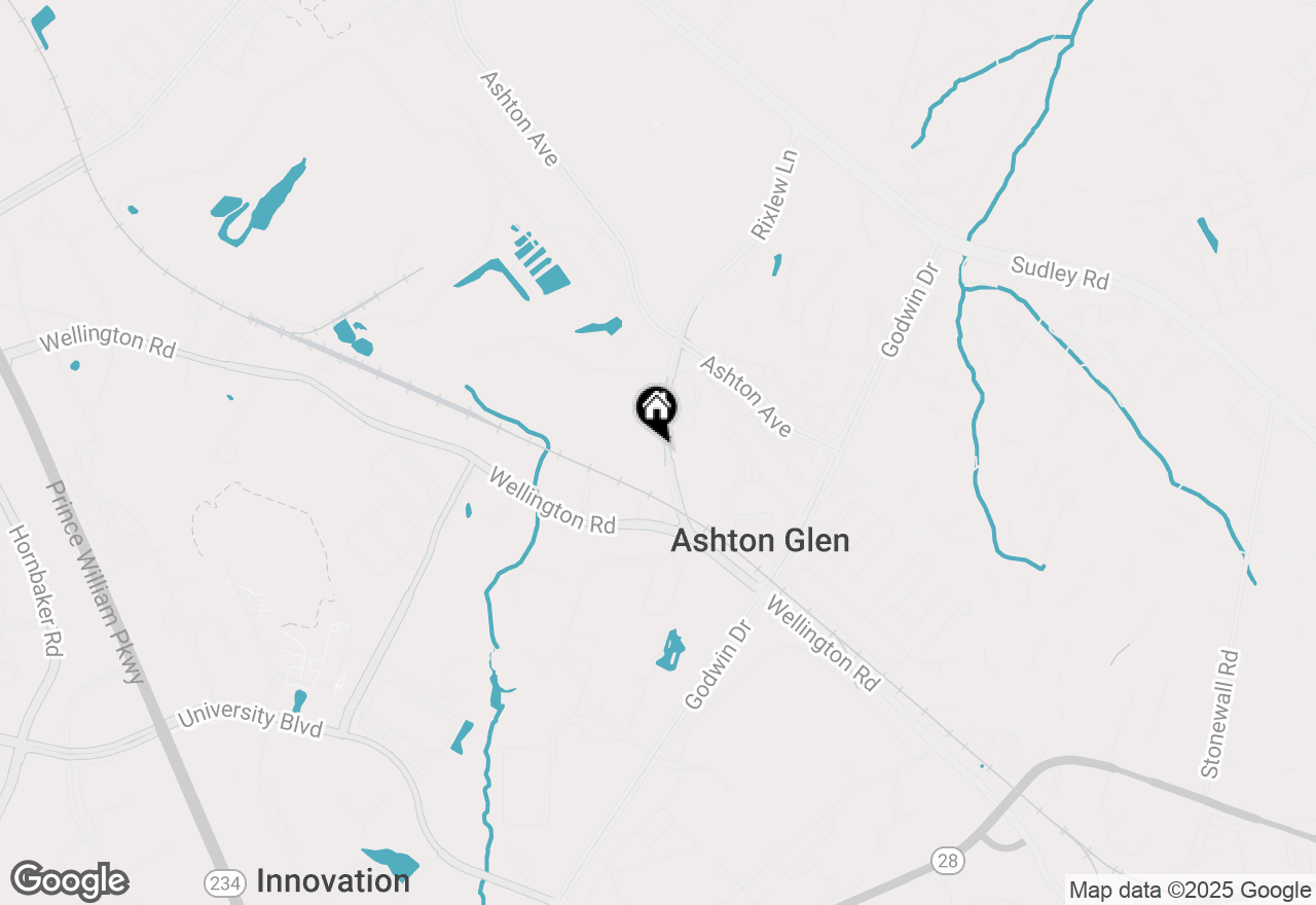 Map of 8832 Rixlew Lane, Manassas, VA 20109