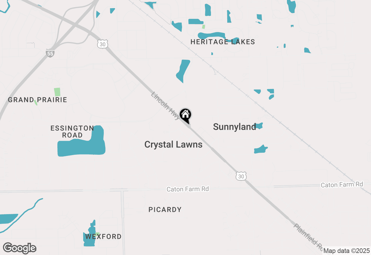 Map of 2564 Plainfield Road, Joliet, IL 60435