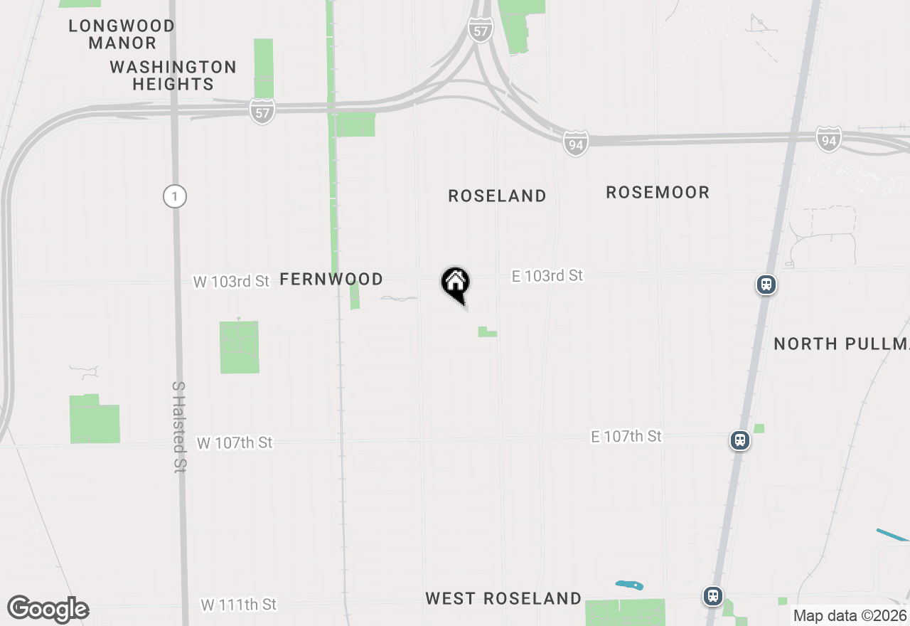 Map of (Address confidential), Chicago, Illinois 60628