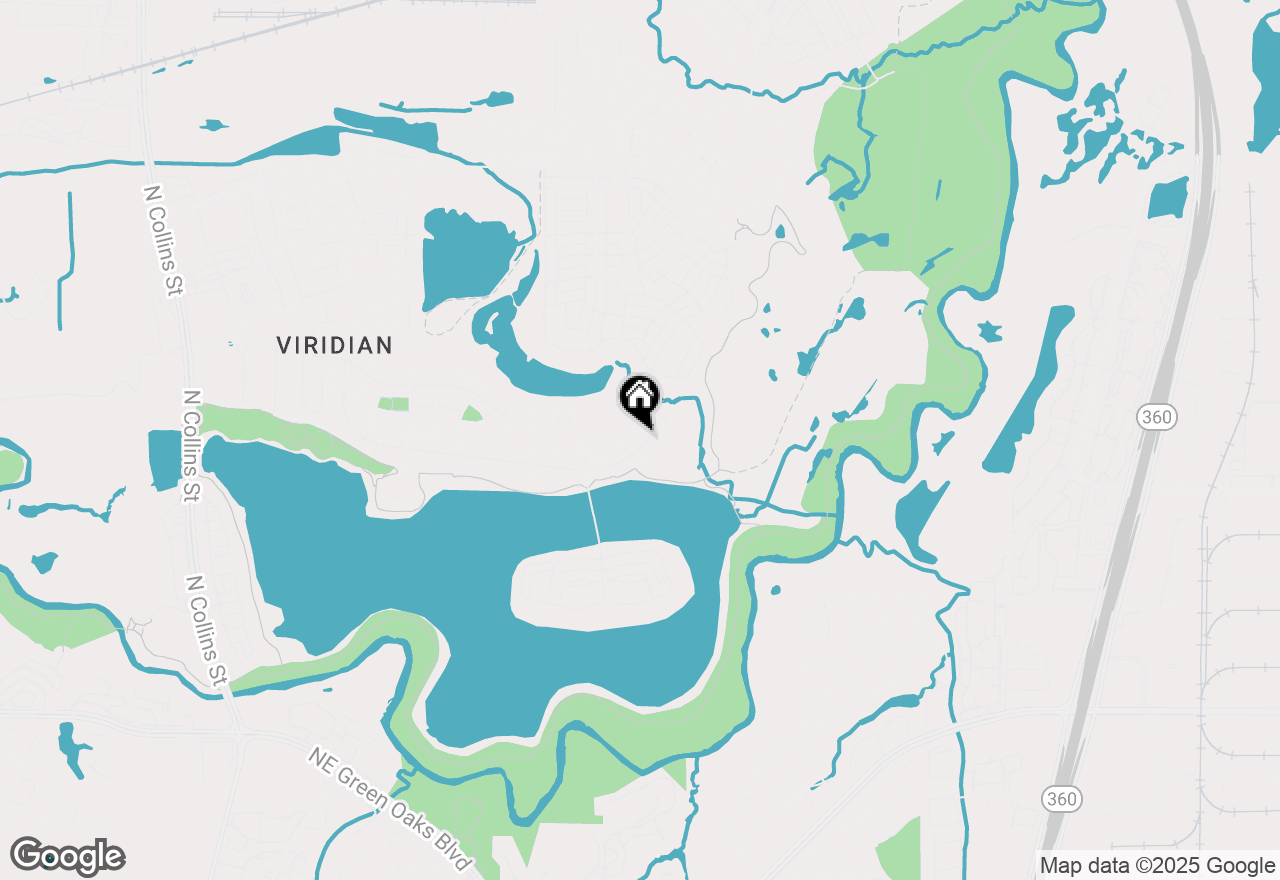 Map of 1334 Viridian Park Lane, Arlington, TX 76005