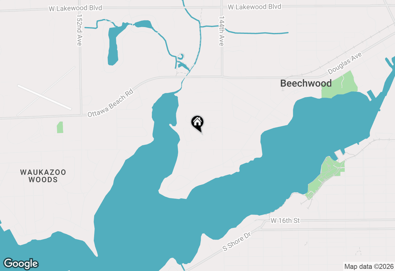 Map of 152 Jeans Meadow Court, Holland, MI 49424
