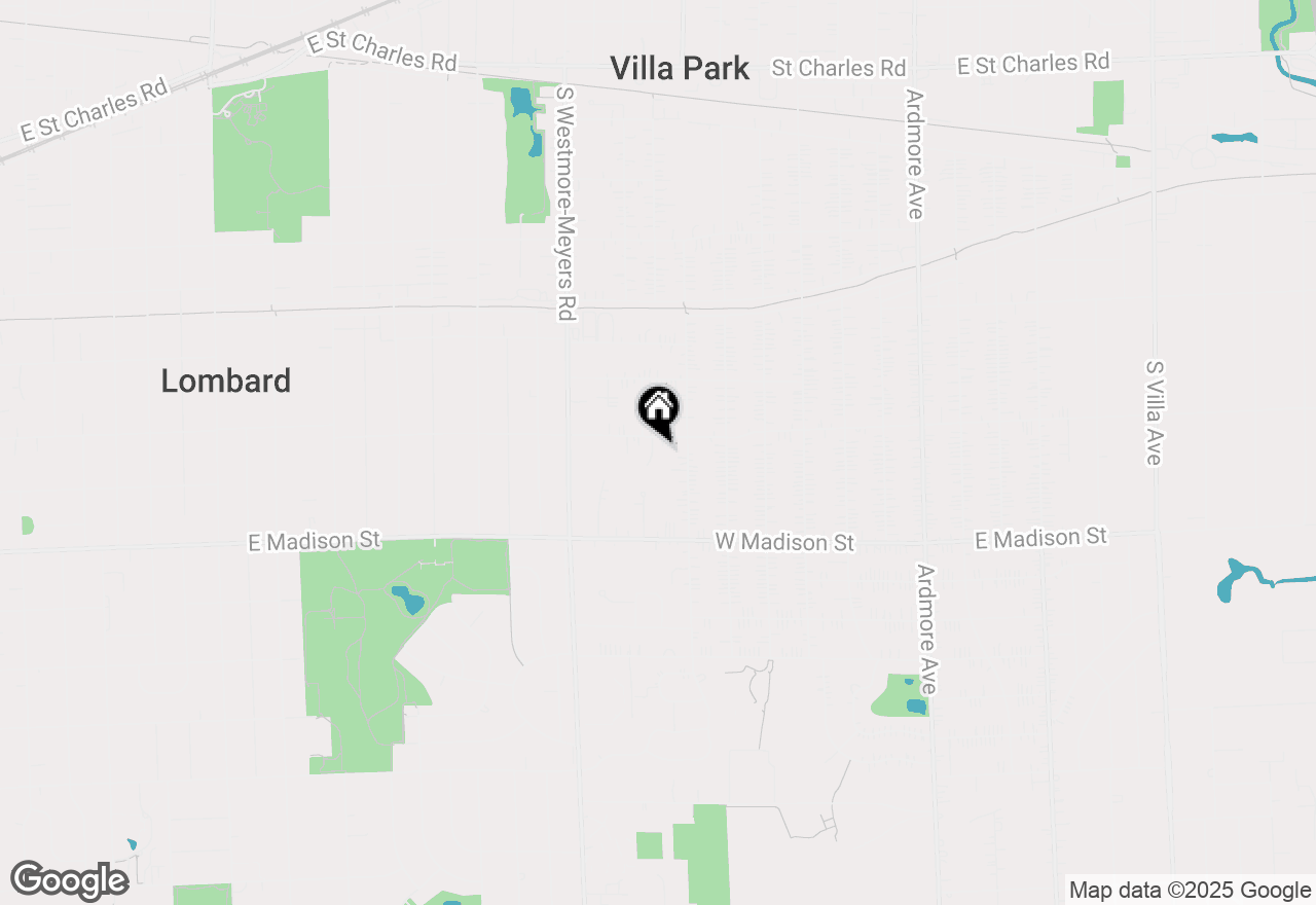 Map of 507 Kelly Court, Lombard, IL 60148