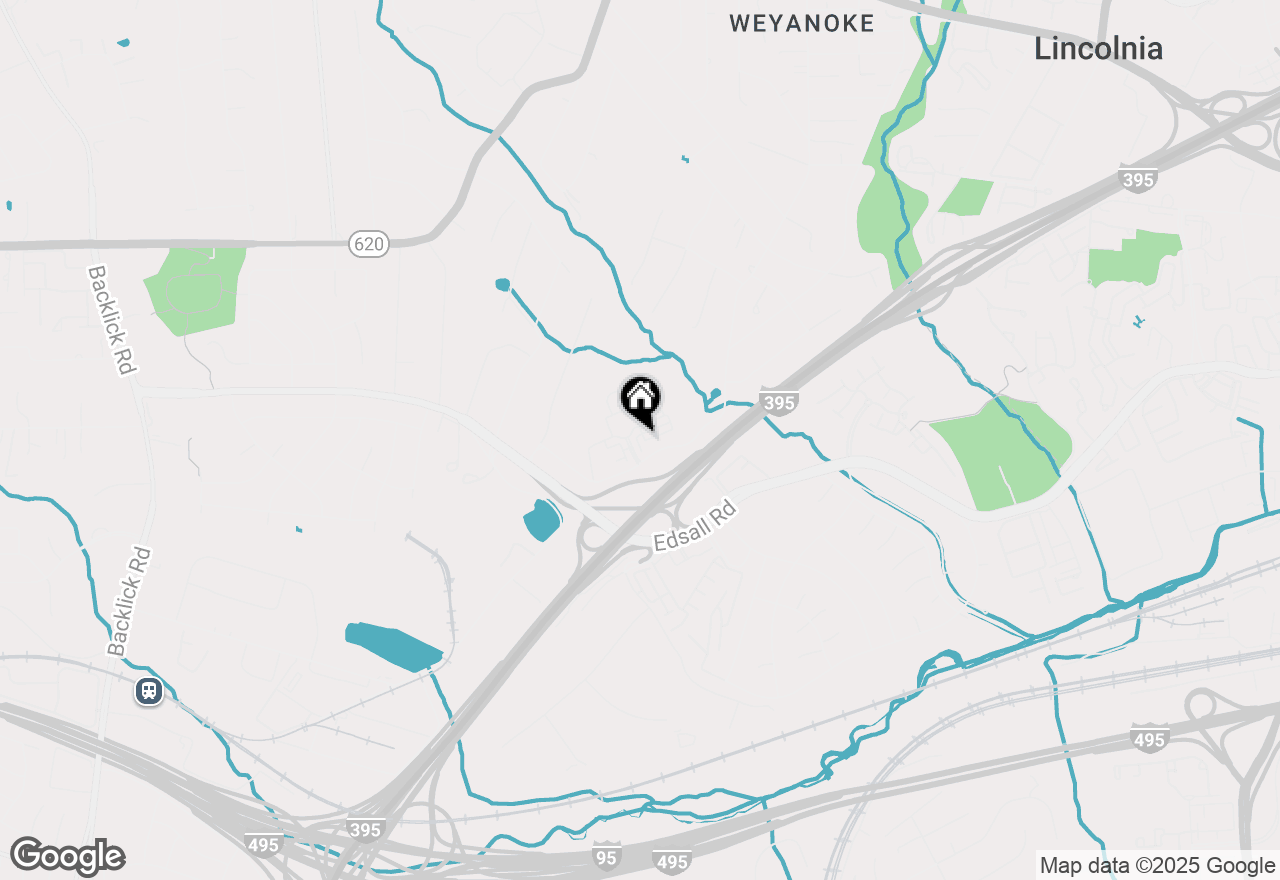 Map of 5453 Patuxent Knoll Place, Alexandria, VA 22312