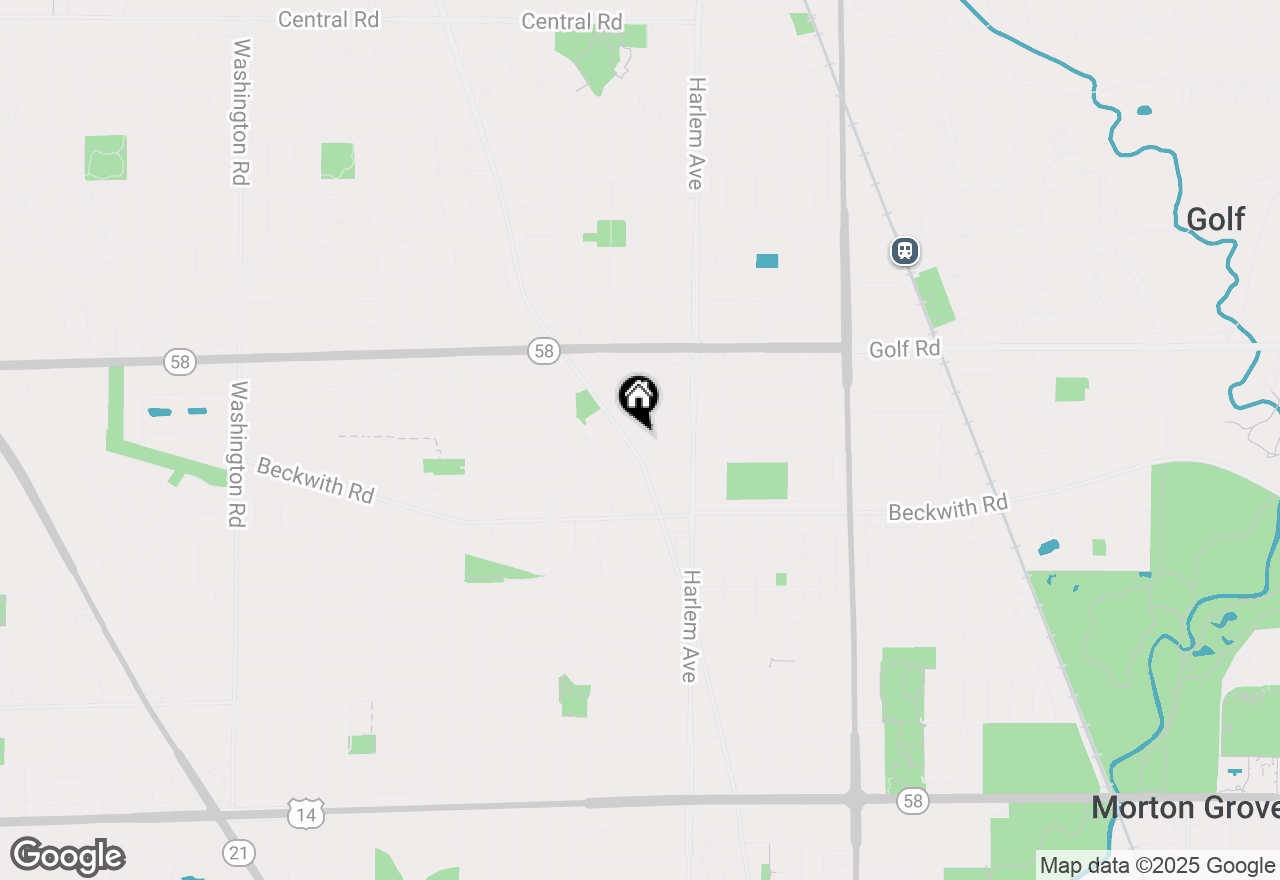 Map of 9400 Octavia Avenue, Morton Grove, IL 60053