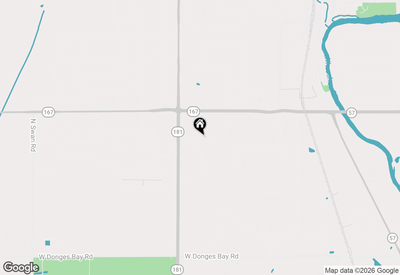 Map of 7213 W Mequon Square Dr, Mequon, WI 53092