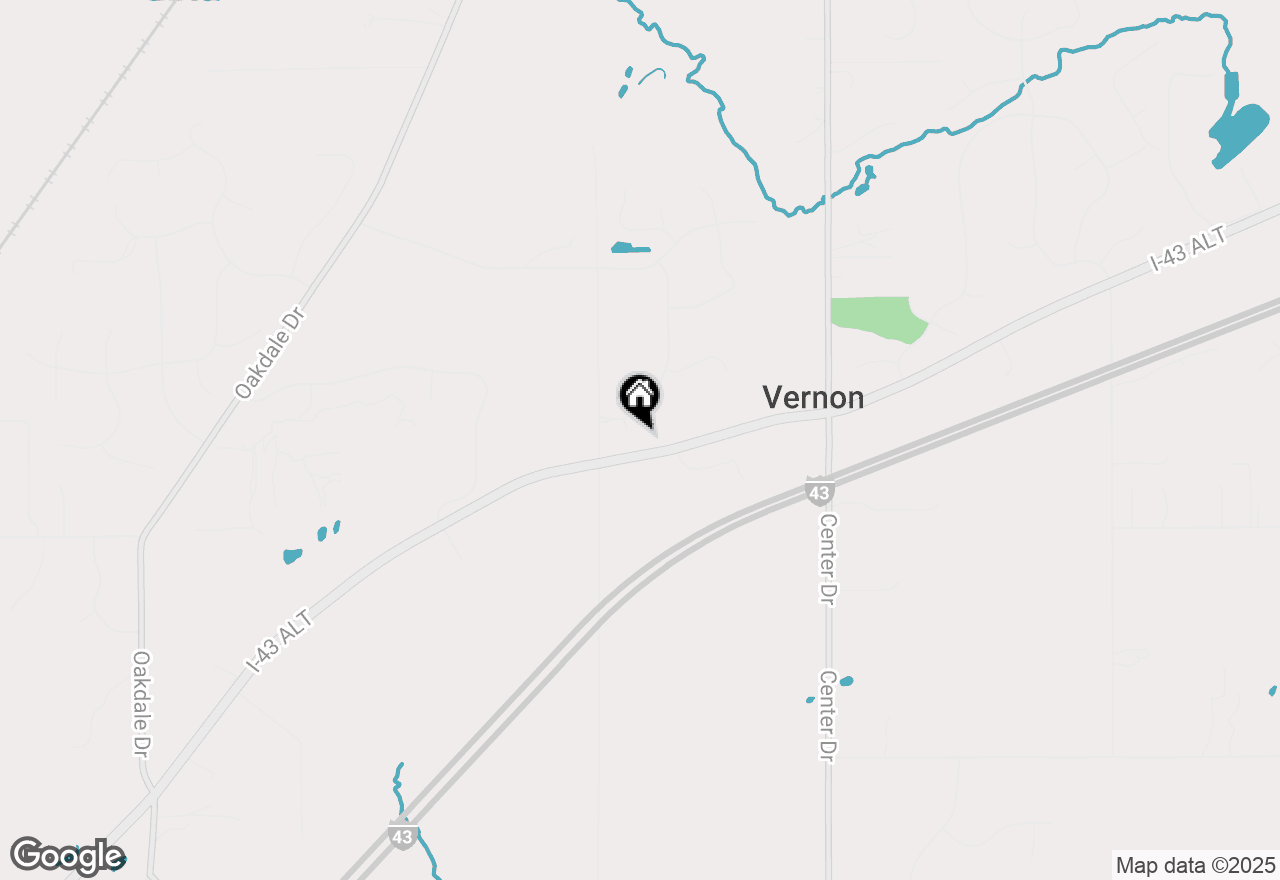 Map of W254S7740 Applewood Cir, Waukesha, WI 53189