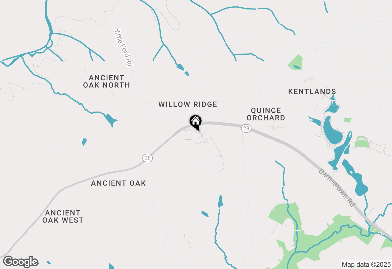 Map of 15831 Glacier Court, Gaithersburg, MD 20878