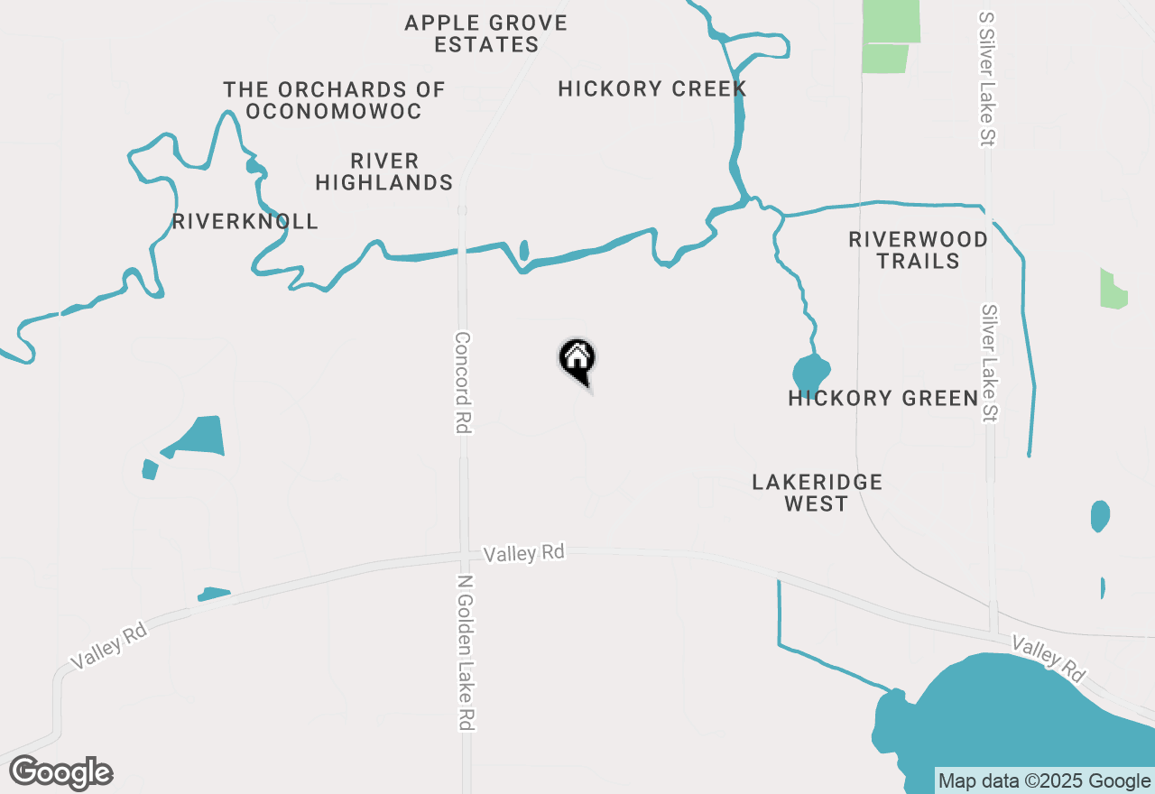 Map of 1257 Arrowood Cir W, Oconomowoc, WI 53066